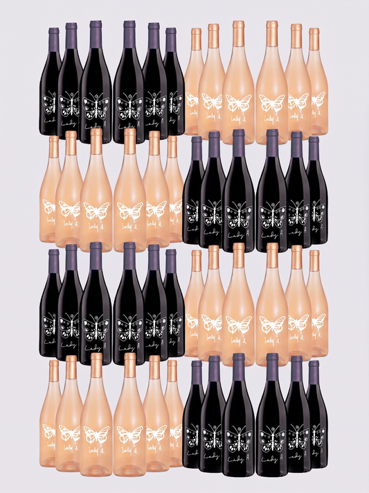 Lady A Wedding Collection - Red & Rosé