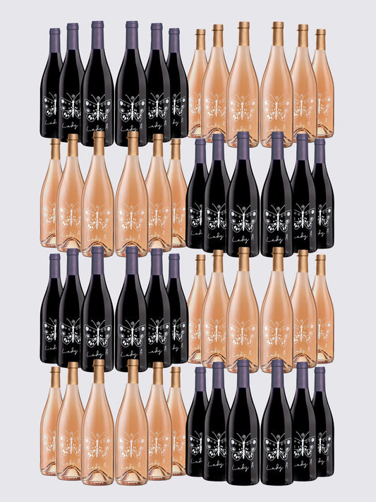 Lady A Wedding Collection - Red & Rosé